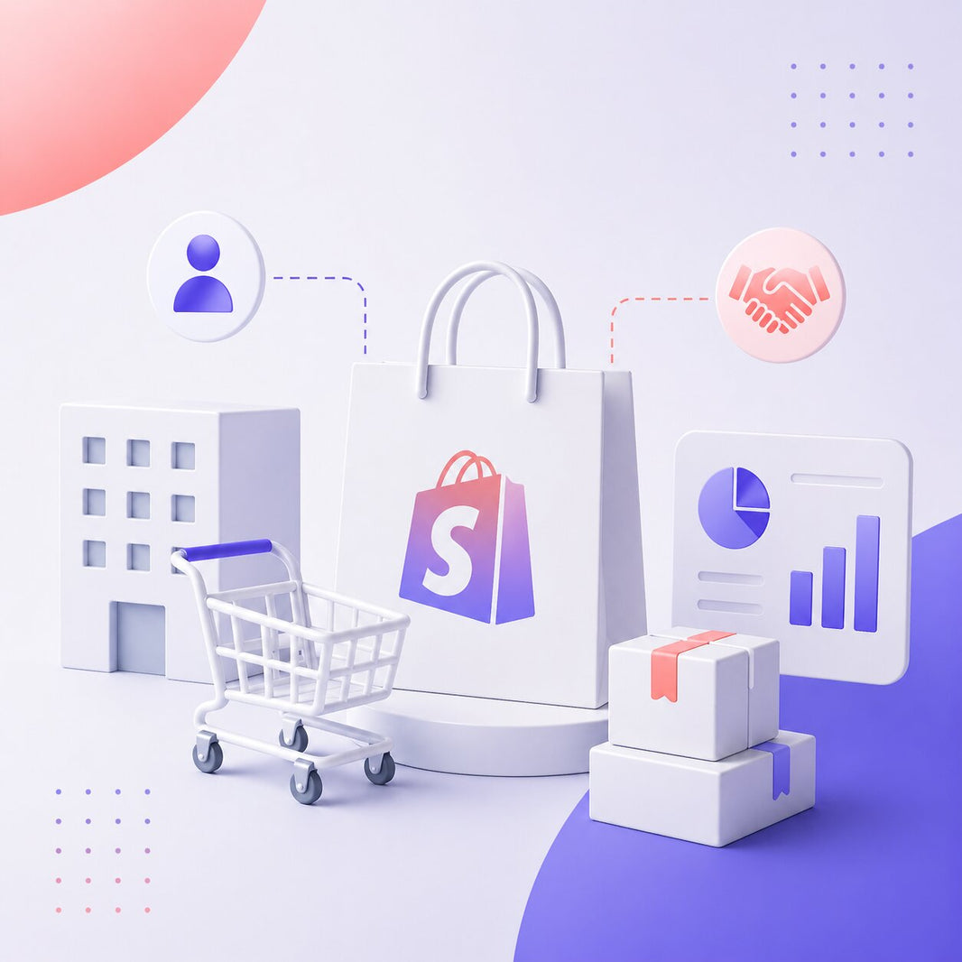 Shopify B2B einrichten: Praxis-Guide 2026 — auch ohne Shopify Plus